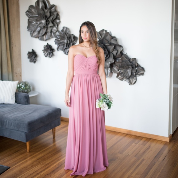 Love Tanya Dresses & Skirts - Pretty in Pink Infinity Bridesmaid Dress